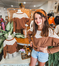 Mocha Spotted Sweater