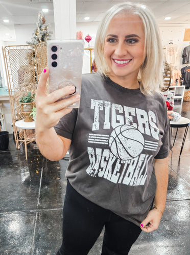 Tigers Basketball Oversized Tee