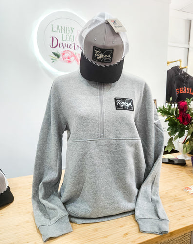 Nike 1/4 Zip Gray