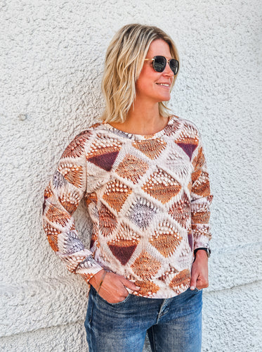 Knit Effect Sweater