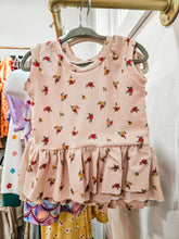 Blush Floral Peplum Tank