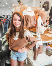 Mocha Spotted Sweater