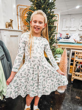 Holiday Pine Tree Twirl Dress