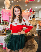 Holiday Bow Red Sweater