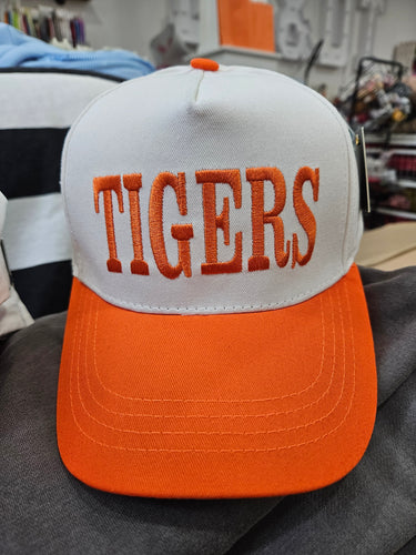 Tigers Embroidered Snapback Hat