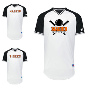 Madrid Baseball Jersey White (Adult & Youth)