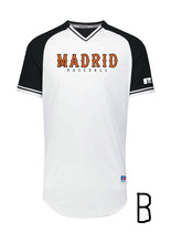 Madrid Baseball Jersey White (Adult & Youth)