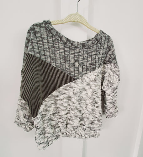 Olive Colorblock Sweater