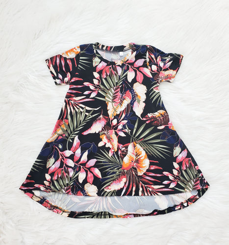 Tropical Tshirt Dress